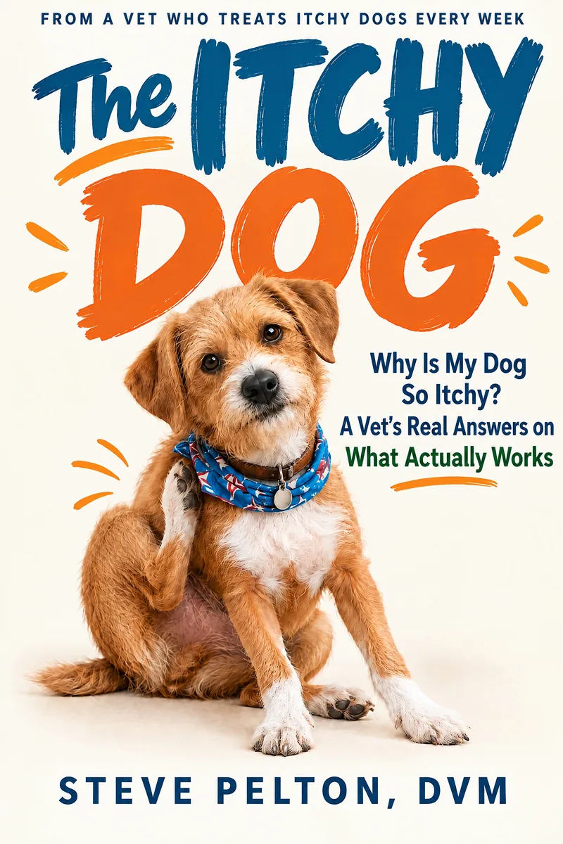 Cover of The Itchy Dog by Steve Pelton, DVM